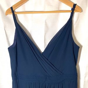 Navy blue formal dress